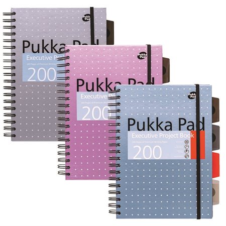 Pukka Pad Metallic Executive Project Notebook (sold individually)