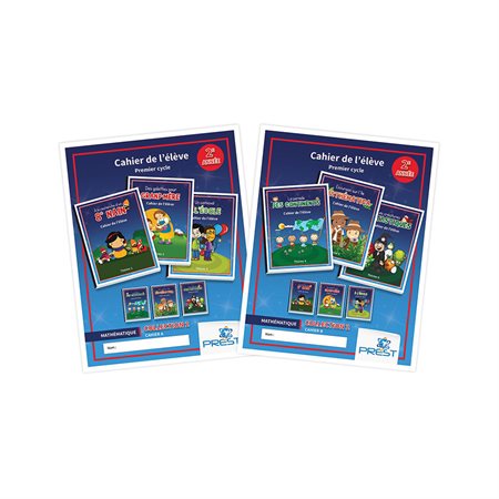 Prest-Math. Cahier A et B - Collection 2 - version 2e année