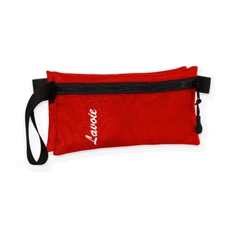 Lavoie Double Pencil Case - Red
