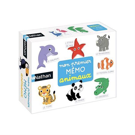 Jeu Nathan - Mon premier mémo animaux (FR)
