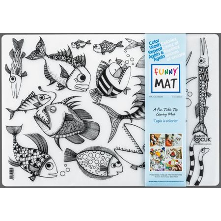 Napperon à colorier Funny Mat®
