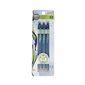 Pack of 3 blue ink ballpoint pens