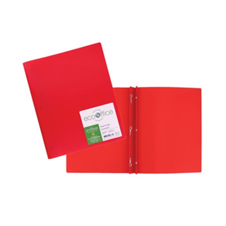 Portfolio à 3 attaches Eco Office Rouge