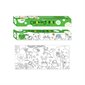 Roll of coloring paper - Animals