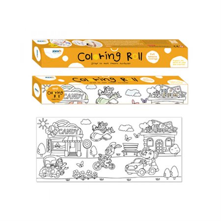 Roll of coloring paper - Vehicles