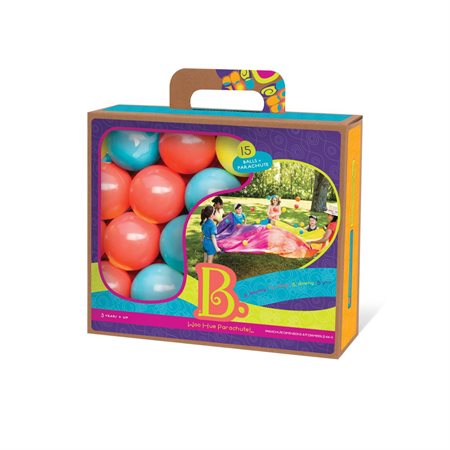 B.Active Outdoor Game - Woo-Hue Parachute and 15 balls