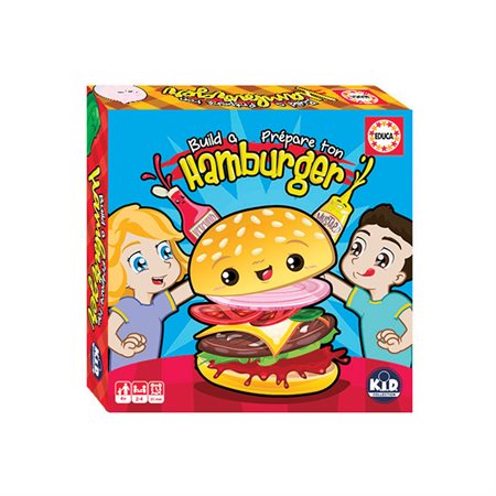 Educa - Jeu Prépare ton hamburger Refresh 