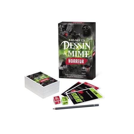Fais-moi un dessin & mime - Édition Horreur (FRENCH ONLY)