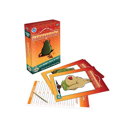 Connais-tu tes expressions? - Les doigts dans le nez! (FRENCH ONLY)