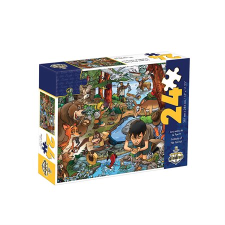 Puzzle Friends of the Forest -24 pieces