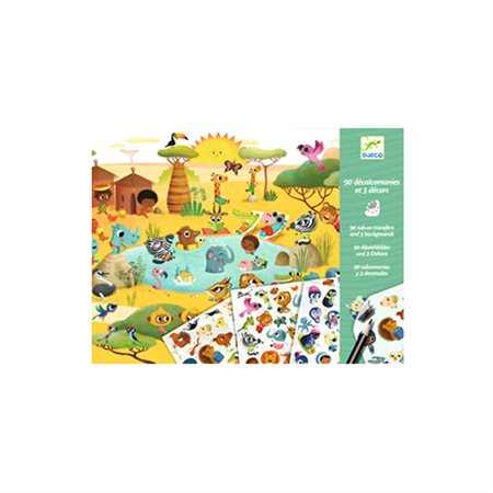 Decals - Savannah, Desert and North Pole