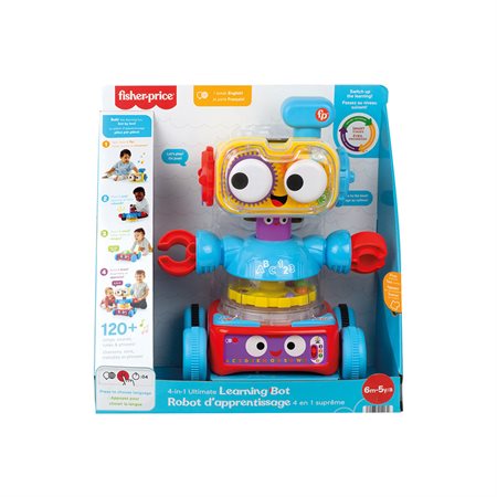 Fisher Price - Robot d'apprentissage 4-In-1