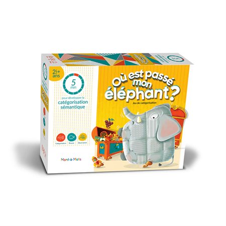 Jeu - Où est passé mon éléphant?