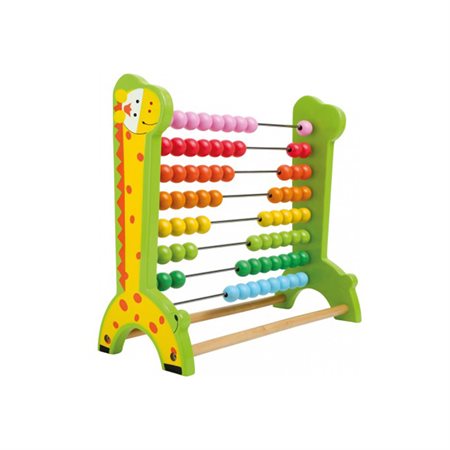 Counter Abacus - Wooden Giraffe
