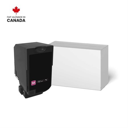 Remanufactured Lexmark 74C1SM0 magenta cartridge