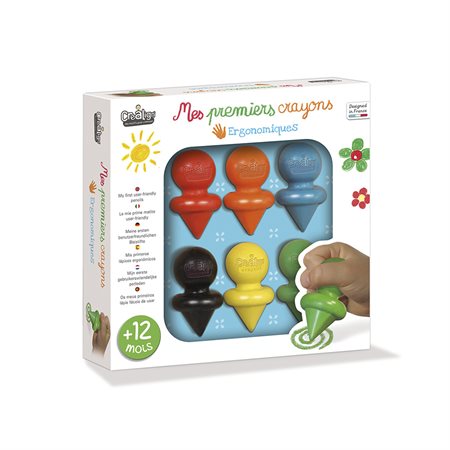 Mes premiers crayons ergonomiques