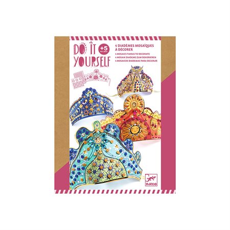 Do it yourself - Ensemble de diadèmes à décorer