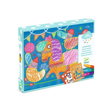 Coffret de coloriage - Funanbules et balles (18 mois et +)