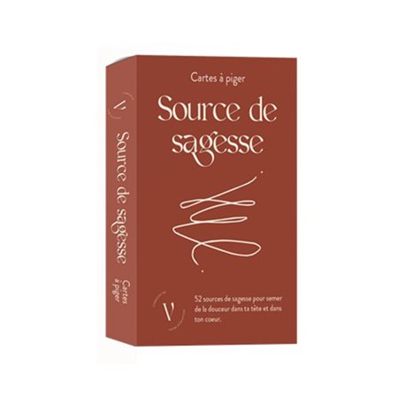 Cartes à piger - Sources de sagesse (fr)