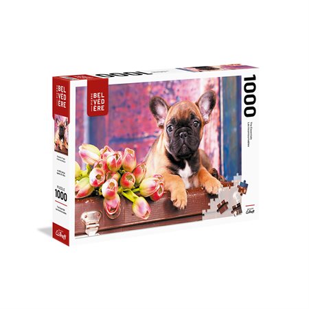Romantic dog puzzle - 1000pcs 