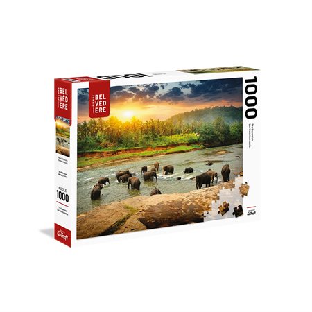 The elephants puzzle - 1000 pcs
