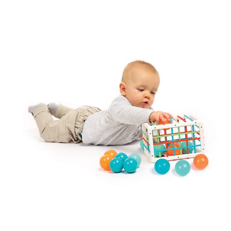 Cube de manipulation (motricité) pour tout-petit