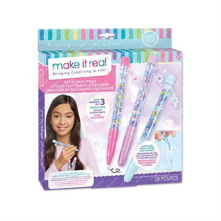 Make it Real - Stylos flottants à décorer