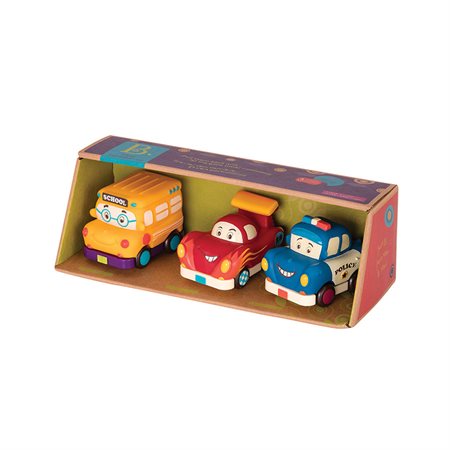 B. Active - Ensemble de 3 voitures pour bébé (Mini Wheeee-ls!)