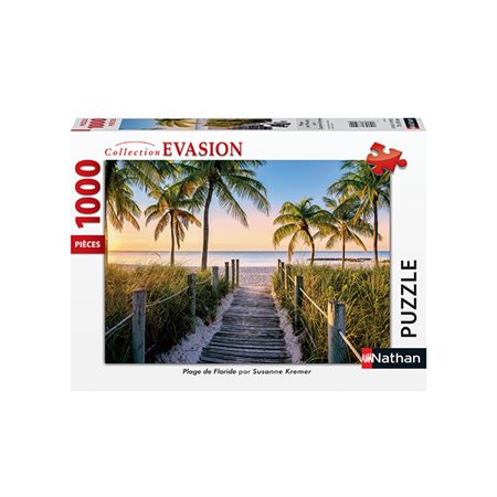 Puzzle 1000 pieces - Florida Beach