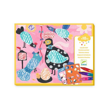 Coffret de coloriage Piou Piou - 18 mois