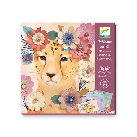 Tableaux 3D  /  Couronnes de fleurs