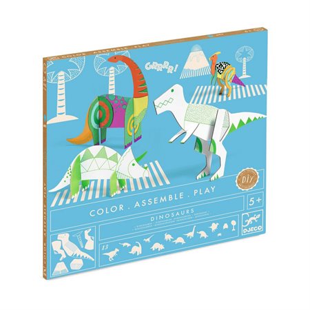Color Assemble Play - Dinosaurs