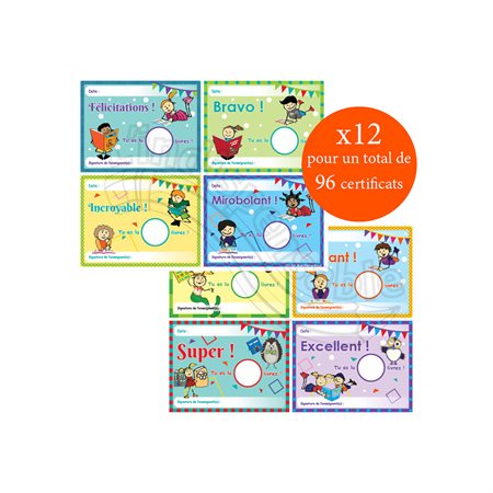 Certificats de lecture : L'Indispensable