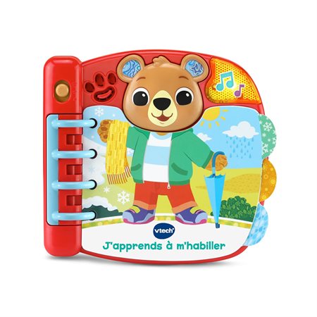 Livre interactif - j'apprends à m'habiller (FRENCH)