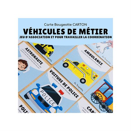 (Fr) Carte Bougeotte - Animaux de la ferme