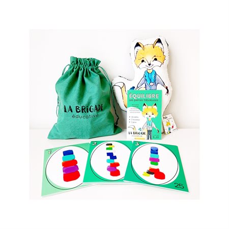 La brigade éducative - Équilibre les pierres fabuleuses