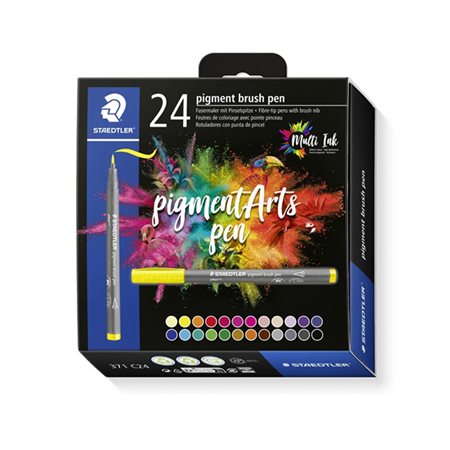 Staedtler Pigment Brush Pen  (24)