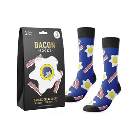 Blue Bacon Socks