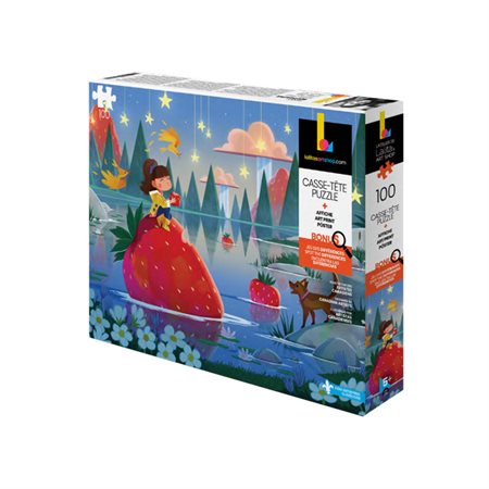 100 pieces Strawberry Mist puzzle for Kids