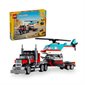 Creator LEGO® - Camion lourd avec hélicoptère (270 pièces)