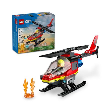 LEGO® City - Fire Rescue Helicopter (60411)