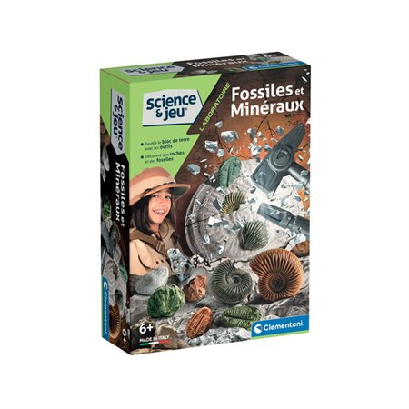 Science & jeu - Fossile et minéraux (FR)
