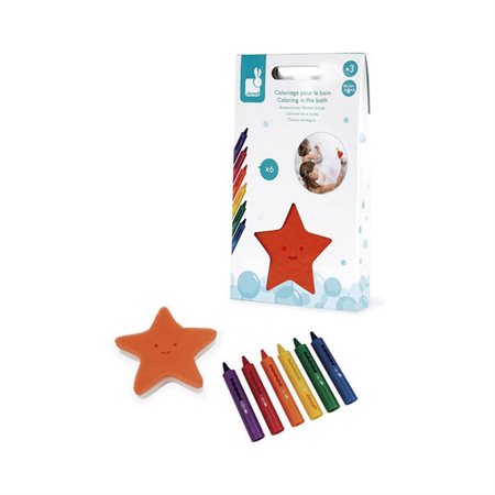 Coloriage pour le bain