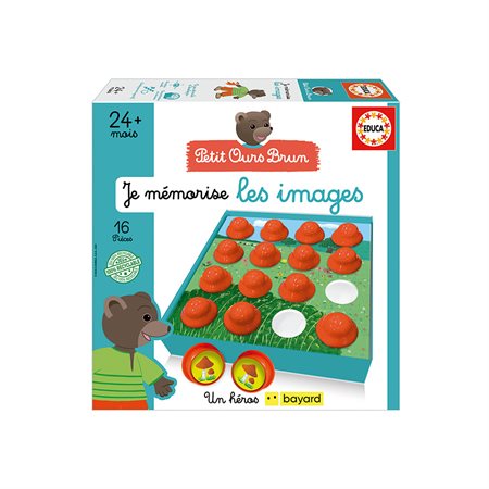 Educa - Je mémorise les images - Petit ours (0924)