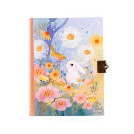 Carnet secret avec feutre - Kendra lapin