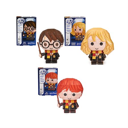 4D construction - Harry Potter characters (individually)