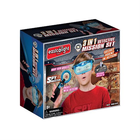 3 in 1 Detective Mission Set