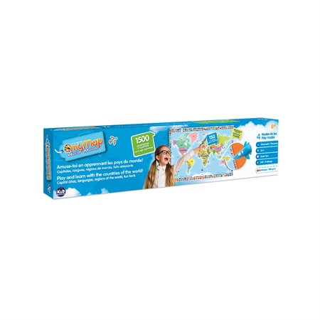 Interactive World Map - Bilingual
