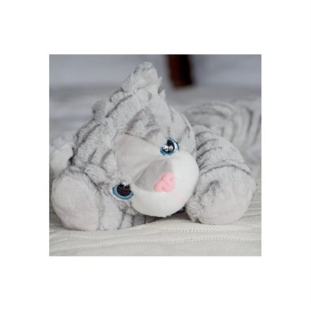 Peluche réconfortant Pixel le chat 4lbs