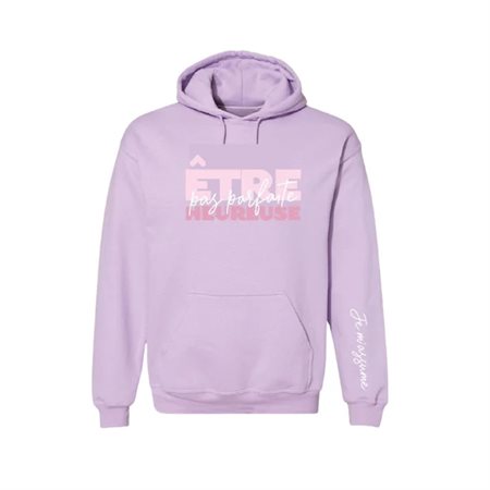 Hoodie Être Heureuse Large